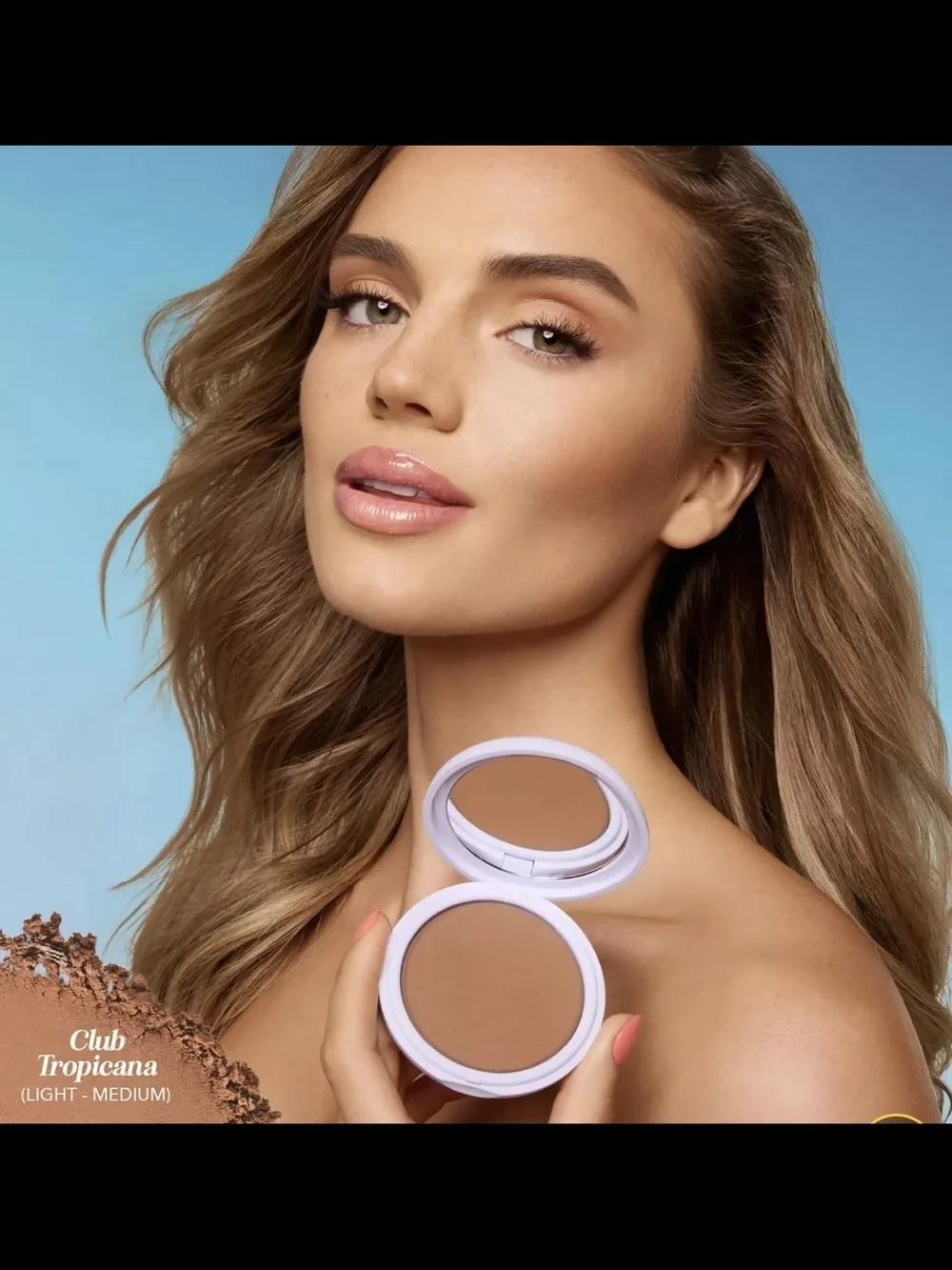 Polite Society Lightweight Bronzer Compact — Club Tropicana